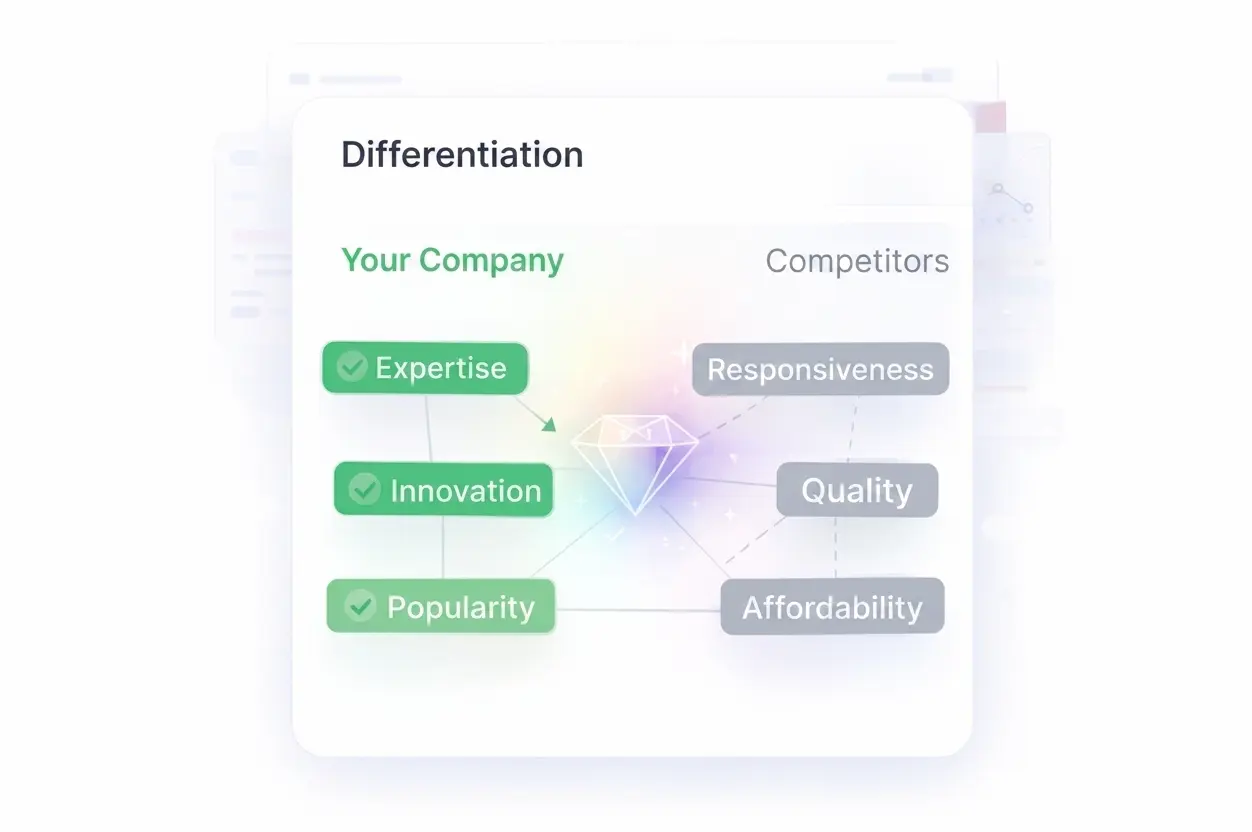 Differentiation chart